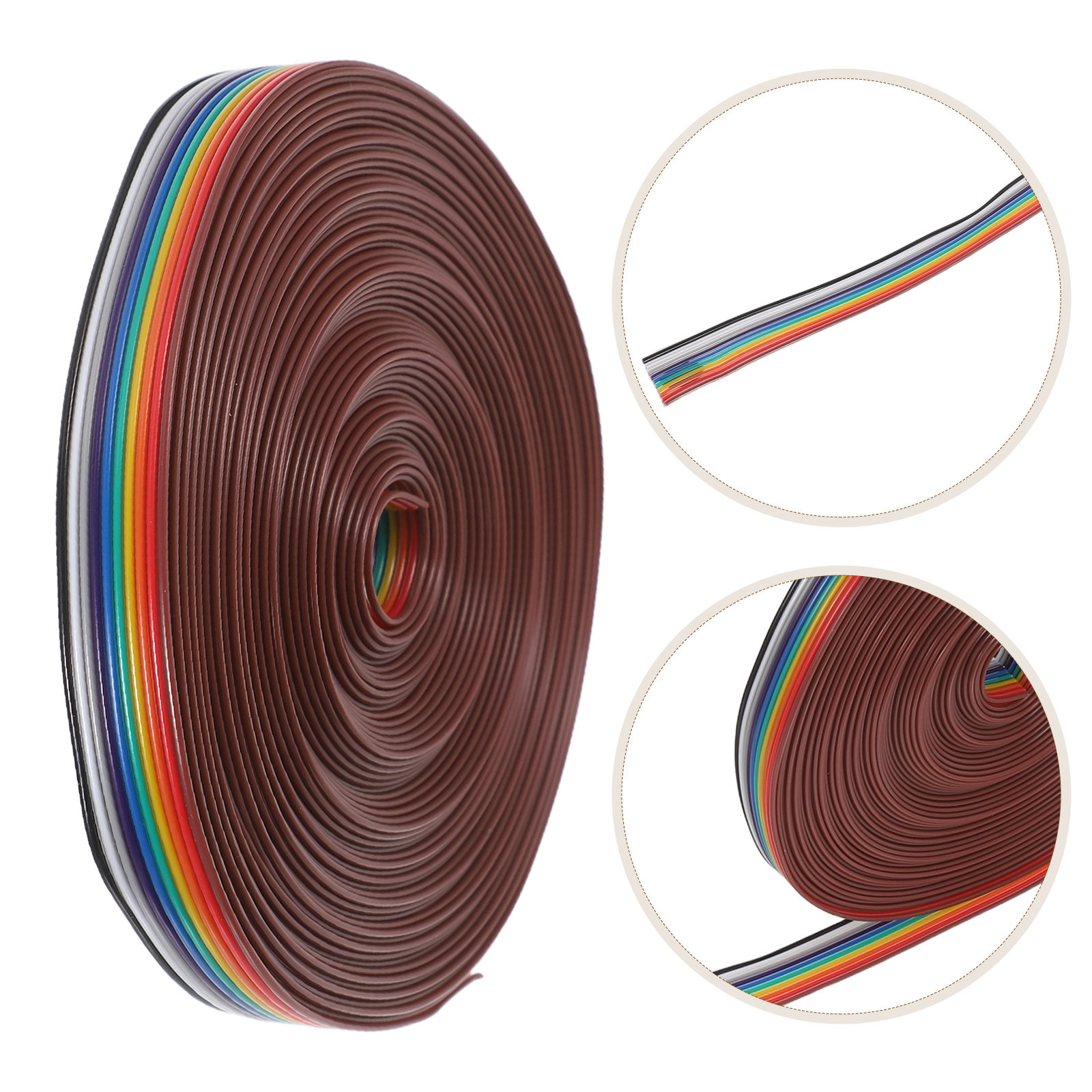 Copper Wire Roll - 1 Rulo Düz Şerit Kablo, IDC