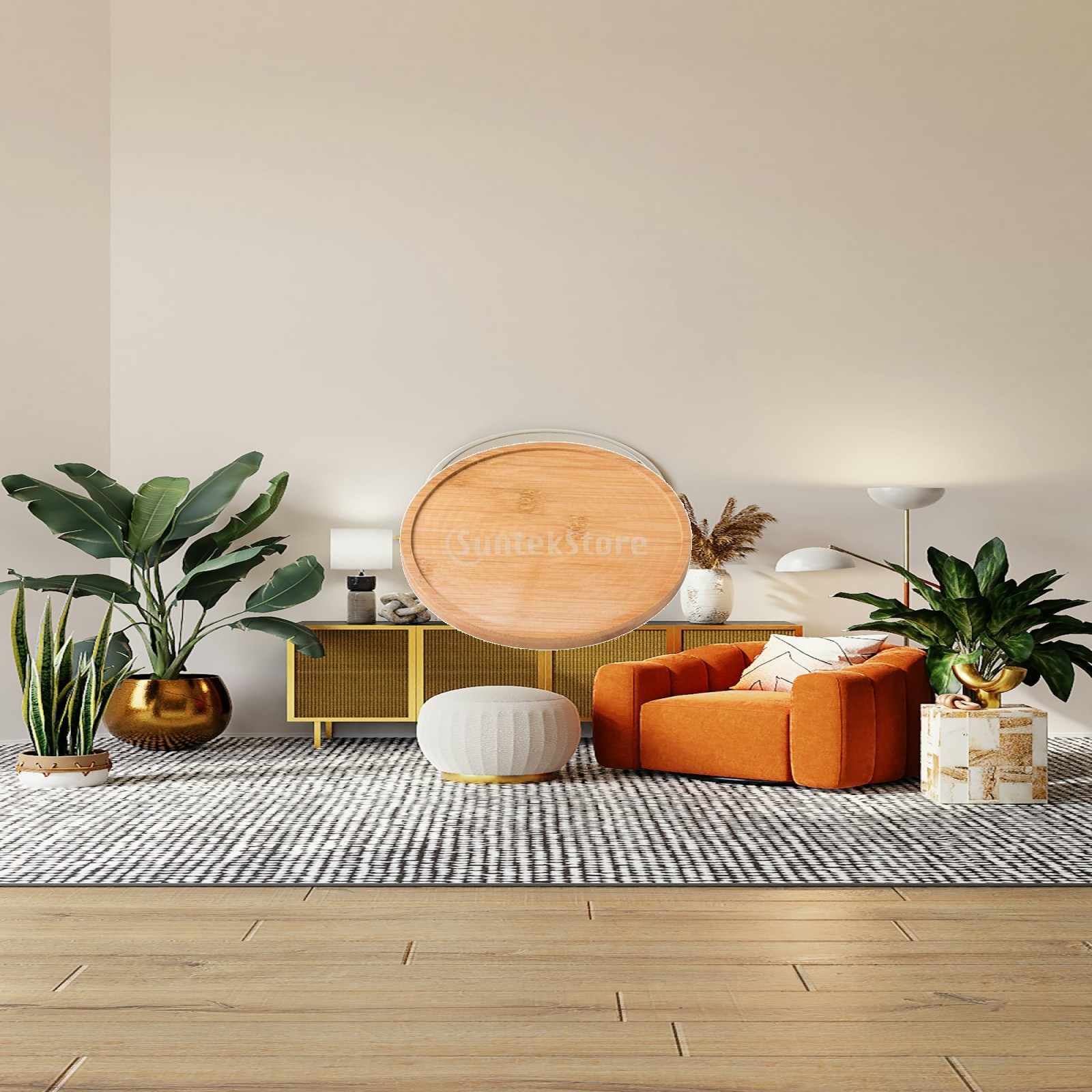 Endüstriyel Tepsi Bambu Bitki  - Drip Tray Saucer incelemesi ve fiyatı